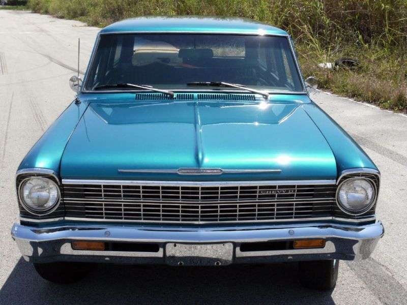 Chevrolet Nova 2. generacja [zmiana stylizacji] kombi 4.6 3Synchromesh (1967 1967)