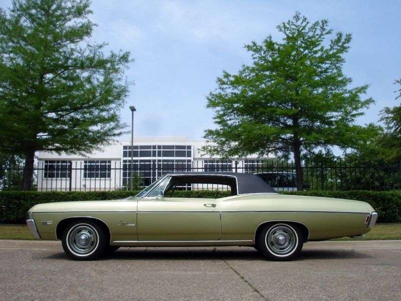 Chevrolet Impala 4th generation [3rd restyling] Custom Coupe 7.0 MT (1968–1968)