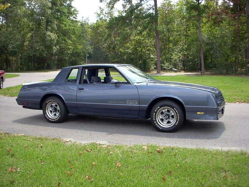 Chevrolet Monte Carlo 4th generation [2nd restyling] SS Coupe 5.0 AT (1984–1984)