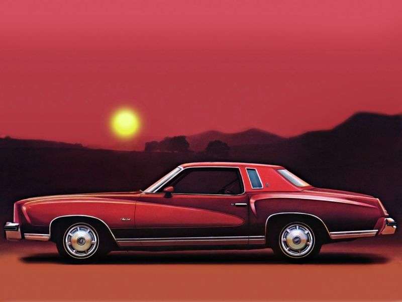Chevrolet Monte Carlo 2nd generation [3rd restyling] coupe 6.6 Turbo Hydra Matic (1976–1976)