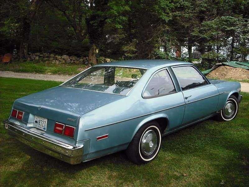Chevrolet Nova 4th generation [restyling] coupe 2 bit. 4.1 Turbo Hydra Matic (1976–1976)
