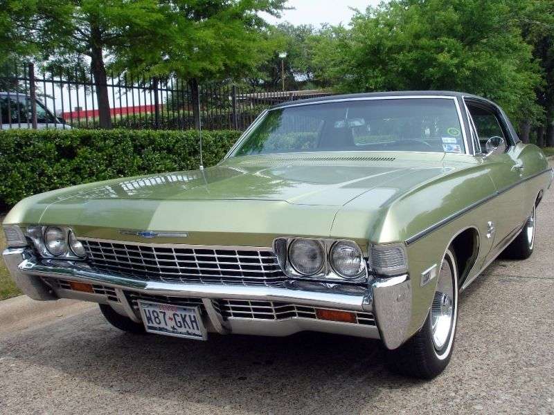 Chevrolet Impala 4th generation [3rd restyling] Custom Coupe 4.1 MT Overdrive (1968–1968)