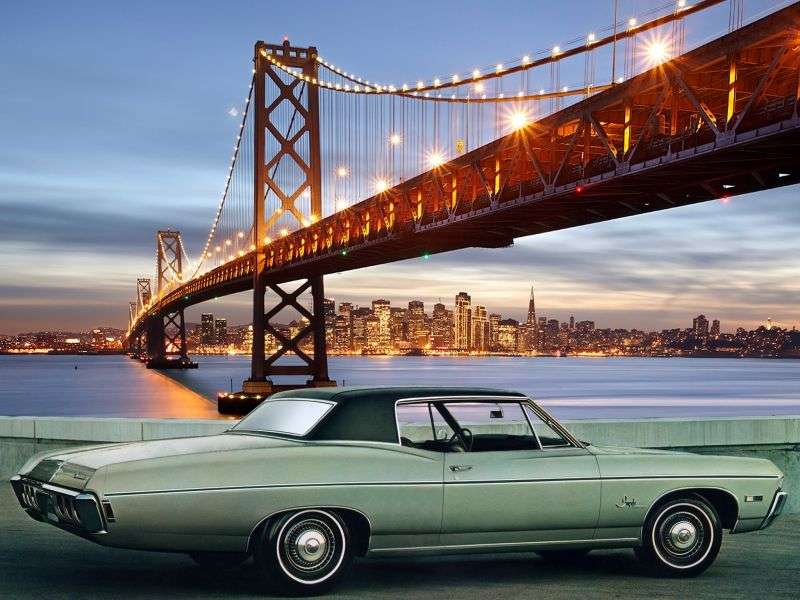 Chevrolet Impala 4. generacja [3. zmiana stylizacji] Custom coupe 7.0 MT HD (1968 1968)