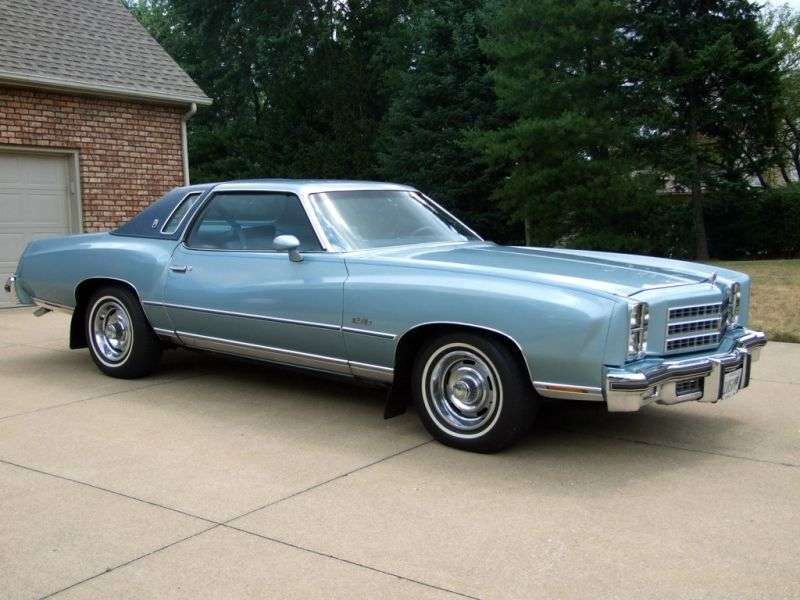 Chevrolet Monte Carlo 2nd generation [3rd restyling] coupe 6.6 Turbo Hydra Matic (1976–1976)