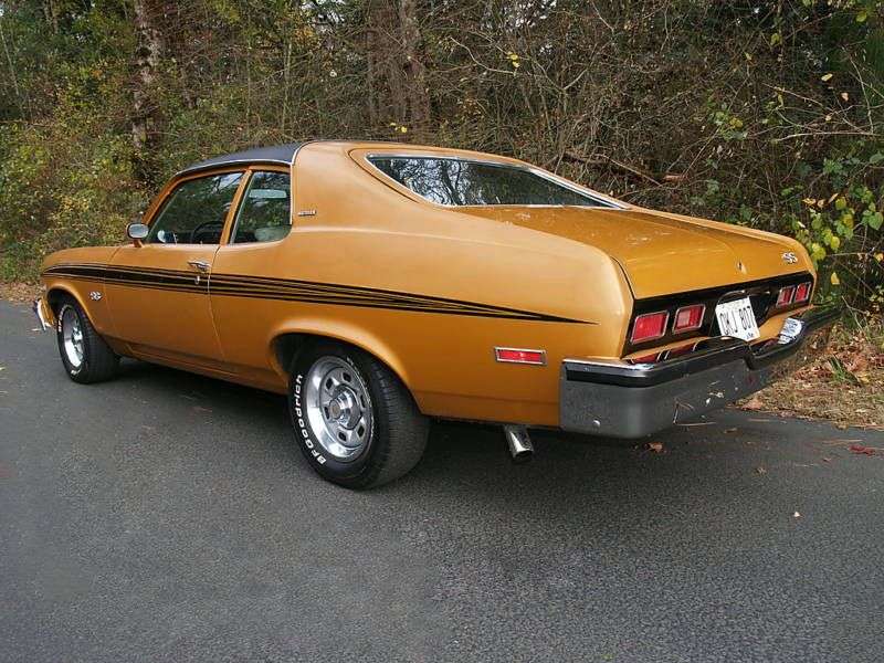 Chevrolet Nova 3. generacja [3. zmiana stylizacji] 5.0 Turbo Hydra Matic coupe (1973 1974)