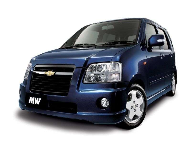 Chevrolet MW 1. generacji [zmiana stylizacji] minivan 1.3 AT (2003–2010)