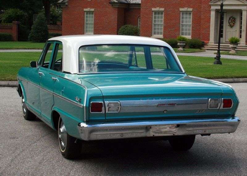 Chevrolet Nova 1. generacja [3. zmiana stylizacji] sedan 3.8 Powerglide (1965 1965)