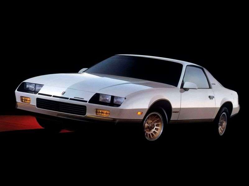 Chevrolet Camaro 3rd generation [restyling] coupe 2 bit. 5.0 AT (1987–1990)