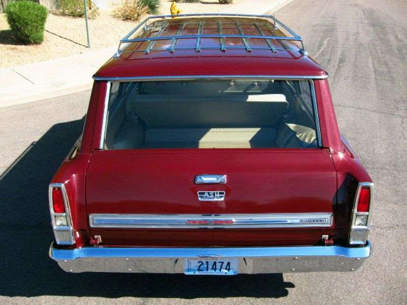 Chevrolet Nova 2nd generation wagon 5.4 3Synchromesh (1966–1966)
