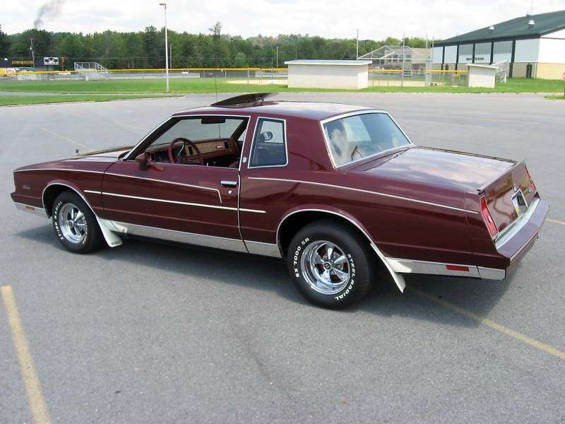 Chevrolet Monte Carlo 4. generacja coupe 3.8 AT (1981 1981)