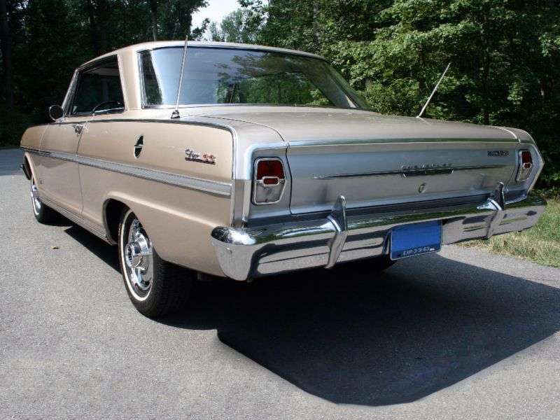 Chevrolet Nova 1st generation [restyling] coupe 2.5 Powerglide (1963–1963)