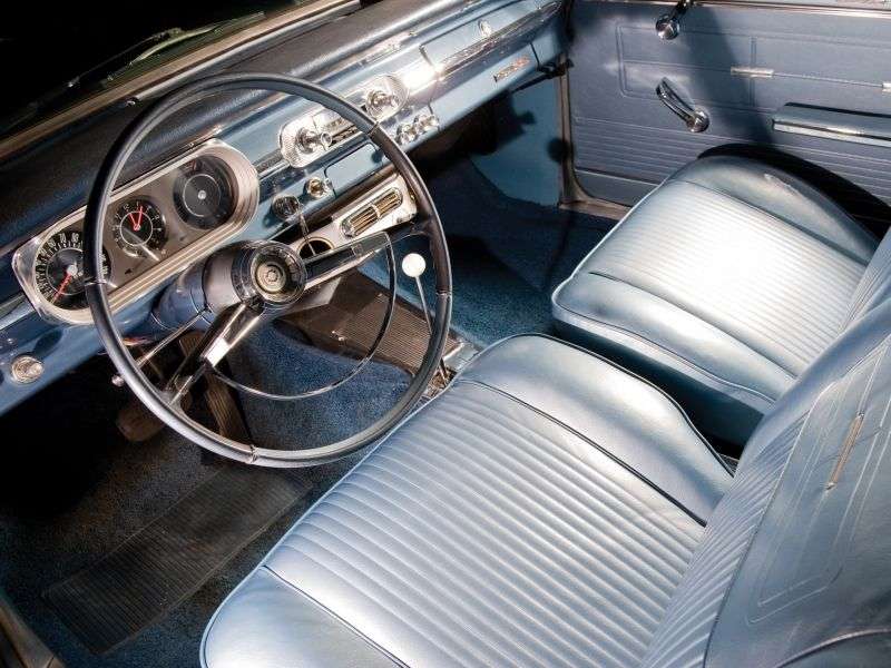 Chevrolet Nova 1. generacja [restyling] coupe 2.5 Synchromesh (1963 1963)