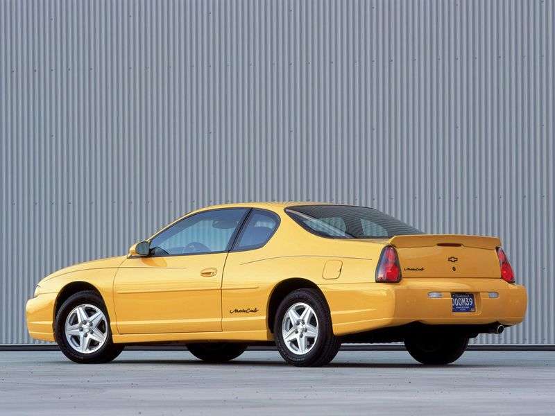 Chevrolet Monte Carlo 6th generation coupe 3.4 AT (2000–2004)