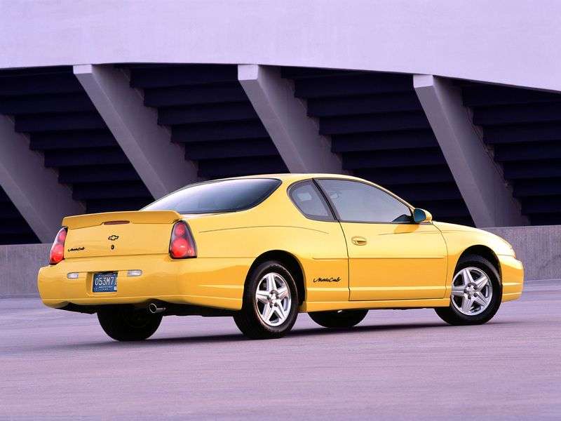 Chevrolet Monte Carlo 6th generation coupe 3.8 AT (2000–2004)