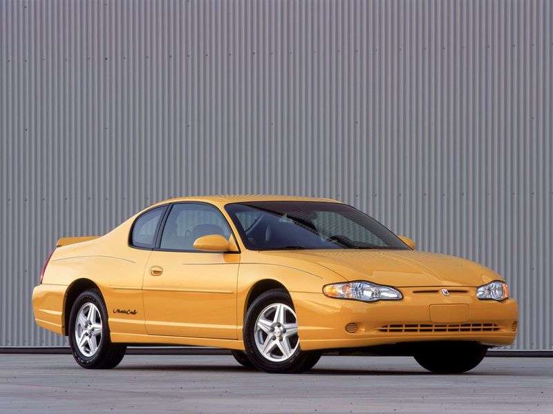 Chevrolet Monte Carlo 6th generation coupe 3.8 AT (2000–2004)
