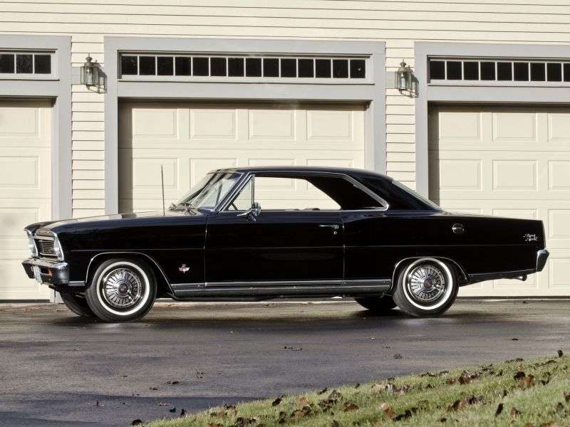 Chevrolet Nova 2nd generation coupe 5.4 3Synchromesh (1966–1966)
