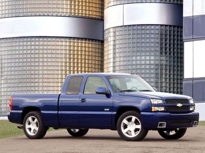 Chevrolet Silverado GMT800 [restyling] SS Extended Cab pick up 4 bit. 6.0 4AT 4WD 1500 (2003–2006)