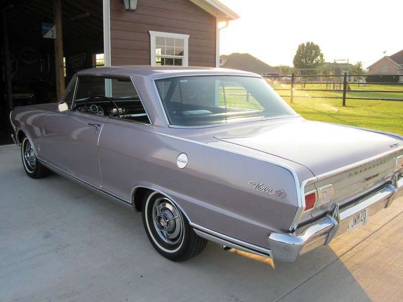 Chevrolet Nova 1st generation [3rd restyling] coupe 5.4 4Synchromesh (1965–1965)