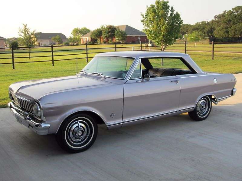Chevrolet Nova 1st generation [3rd restyling] coupe 3.8 Synchromesh (1965–1965)