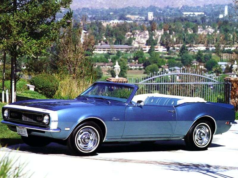 Chevrolet Camaro 1. generacja [zmiana stylizacji] 4.1 Powerglide cabrio (1968 1968)