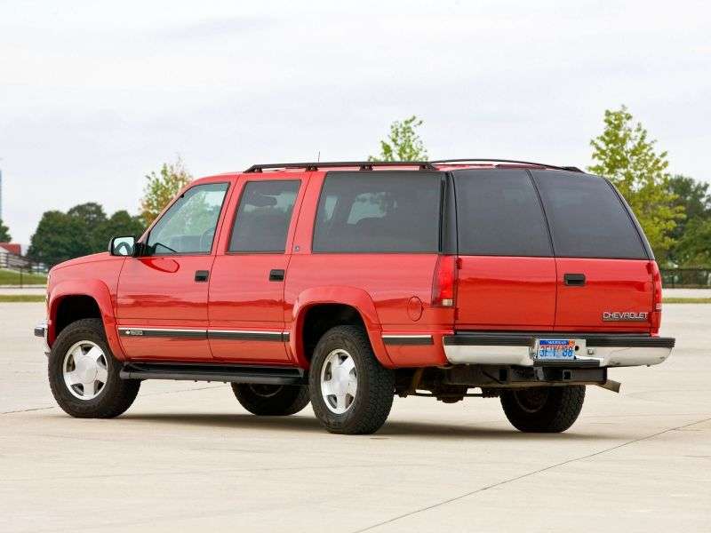 Chevrolet Suburban GMT400 SUV 7.4 K2500 4AT 4WD (1996–1999)