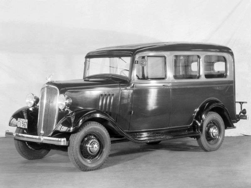Chevrolet Suburban 2nd generation SUV 3.5 MT Syncro mesh (1938–1940)