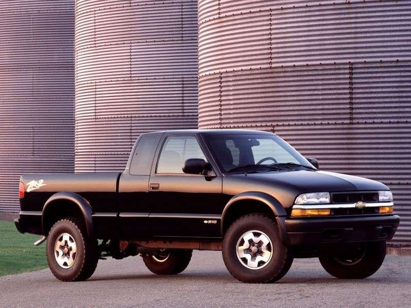 Chevrolet S 10 2 generation [restyling] Extended Cab pickup 2 dv. 4.3 AT 4WD (1998–1999)
