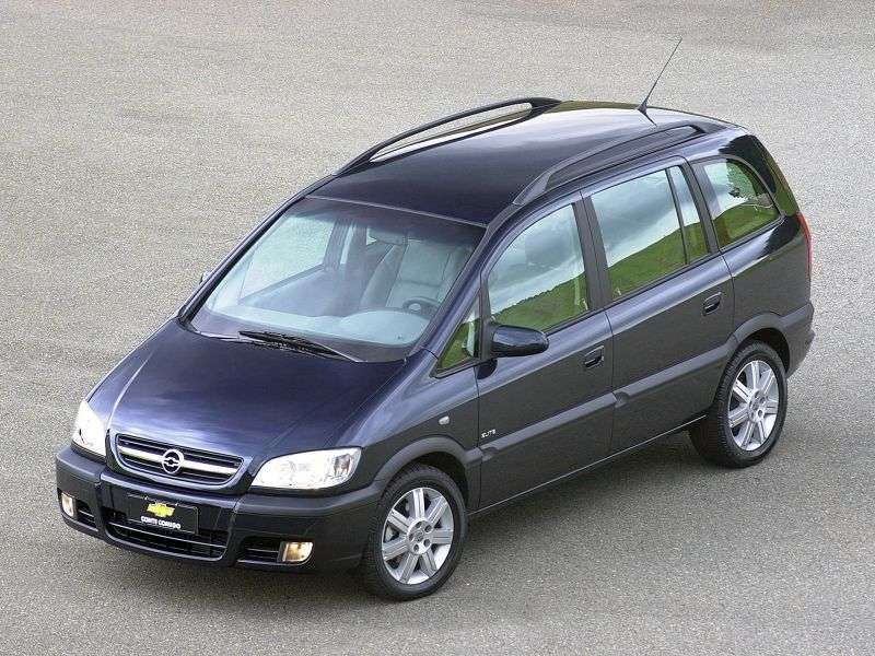 Chevrolet Zafira 1st generation [restyled] minivan 2.0 Flexpower AT (2004–2009)