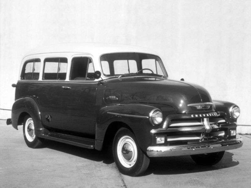 Chevrolet Suburban 4th generation [restyling] SUV 3.9 AT Hydra Matic (1955–1955)