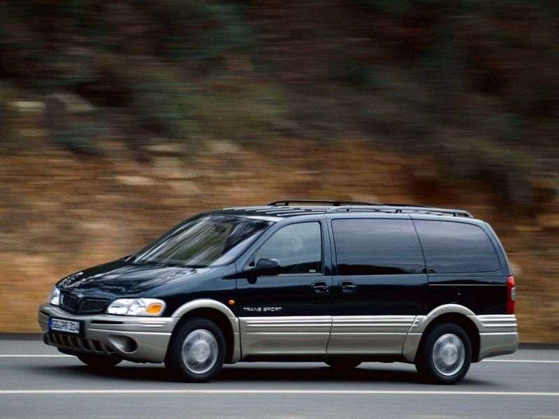Chevrolet Trans Sport 1st generation [restyled] minivan 3.4 AT (2001–2006)