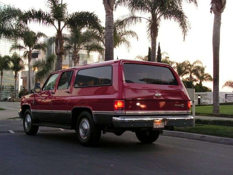 Chevrolet Suburban 8. generacja [zmiana stylizacji] SUV 6.2D K20 3AT 4WD (1982 1984)