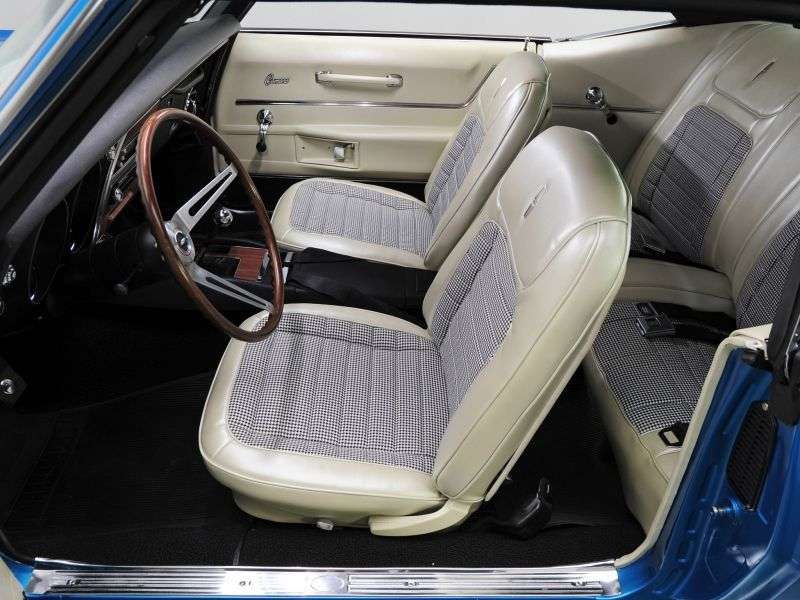 Chevrolet Camaro 1.generacji [zmiana stylizacji] Z28 RS coupe 2 drzwi. 4,9 mln ton (1968 1968)