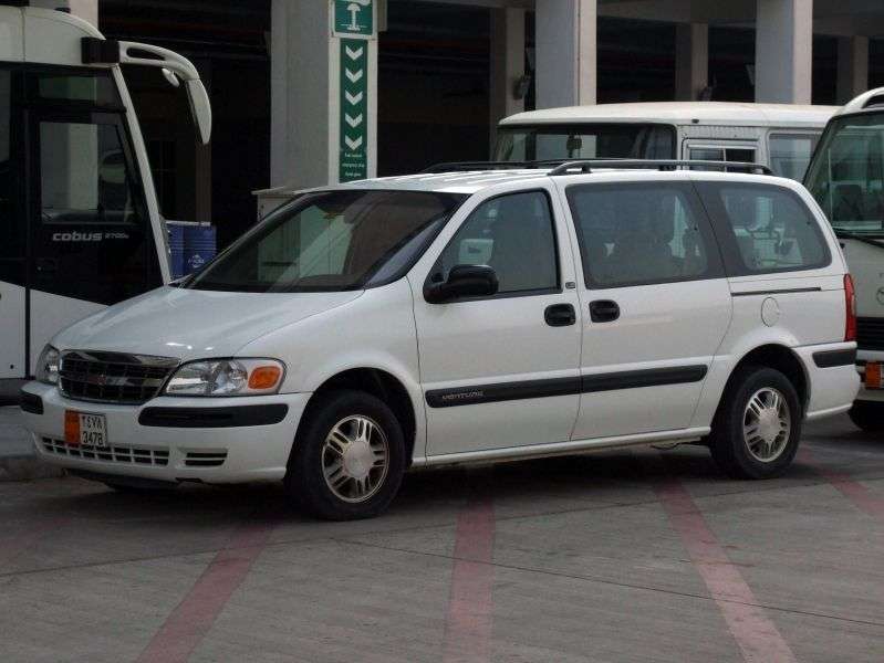 Chevrolet Venture 1st generation [restyled] minivan 3.4 AT SWB (2002–2005)