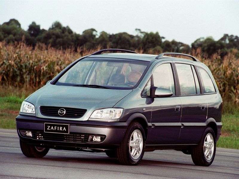Chevrolet Zafira 1st generation 2.0 MT minivan (2001–2004)
