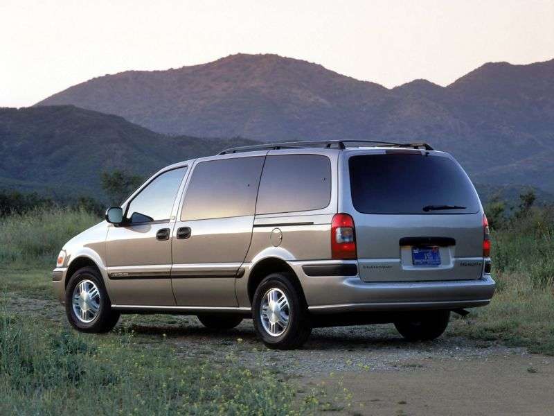 Chevrolet Venture 1st generation [restyled] minivan 3.4 AT SWB (2002–2005)