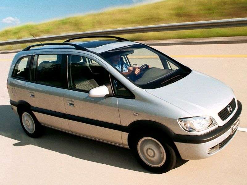 Chevrolet Zafira 1st generation 2.0 MT minivan (2001–2004)