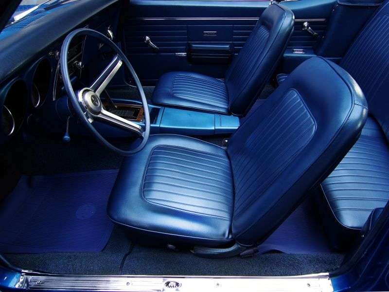 Chevrolet Camaro 1st generation [restyling] 4.1 4MT convertible (1968–1968)