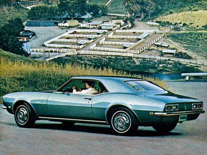 Chevrolet Camaro 2 drzwiowe coupe pierwszej generacji [zmiana stylizacji]. 6,5 Turbo Hydra Matic (1968 1968)
