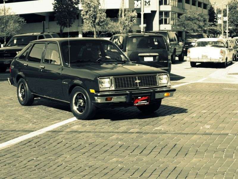 Chevrolet Chevette 1st generation [2nd restyling] 5 bit hatchback 1.8 D AT (1981–1982)