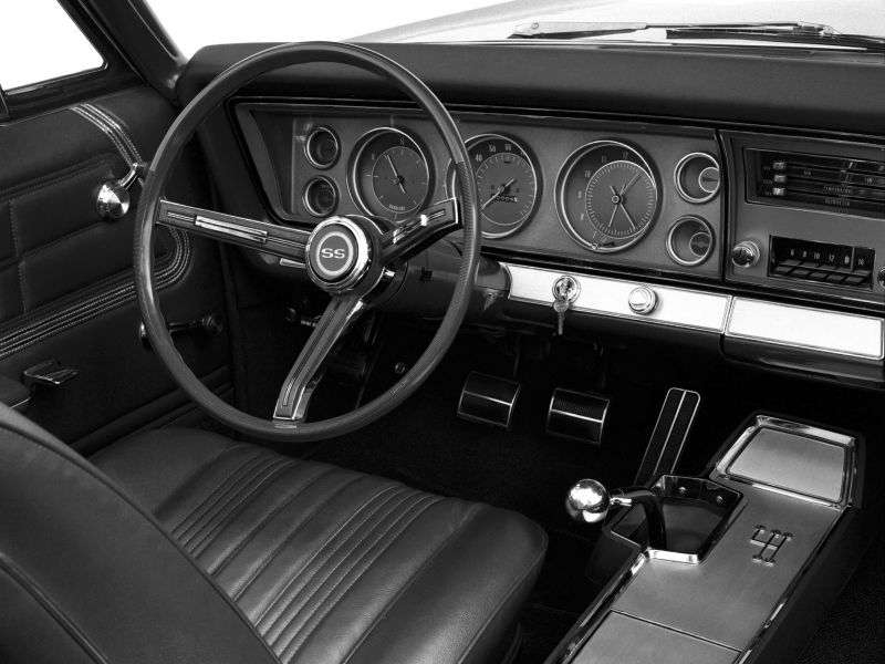 Chevrolet Camaro 2 drzwiowe coupe pierwszej generacji [zmiana stylizacji]. 3.8 Powerglide (1968 1968)