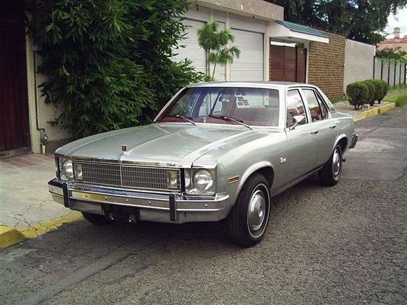 Chevrolet Nova 4th generation [2nd restyling] Concours 4 sedan sedan 5.0 Turbo Hydra Matic (1977–1977)