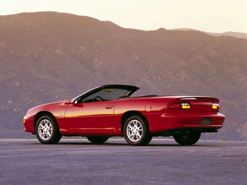 Chevrolet Camaro 4th generation [restyling] Z28 convertible 2 dv. 5.7 AT (2001–2002)