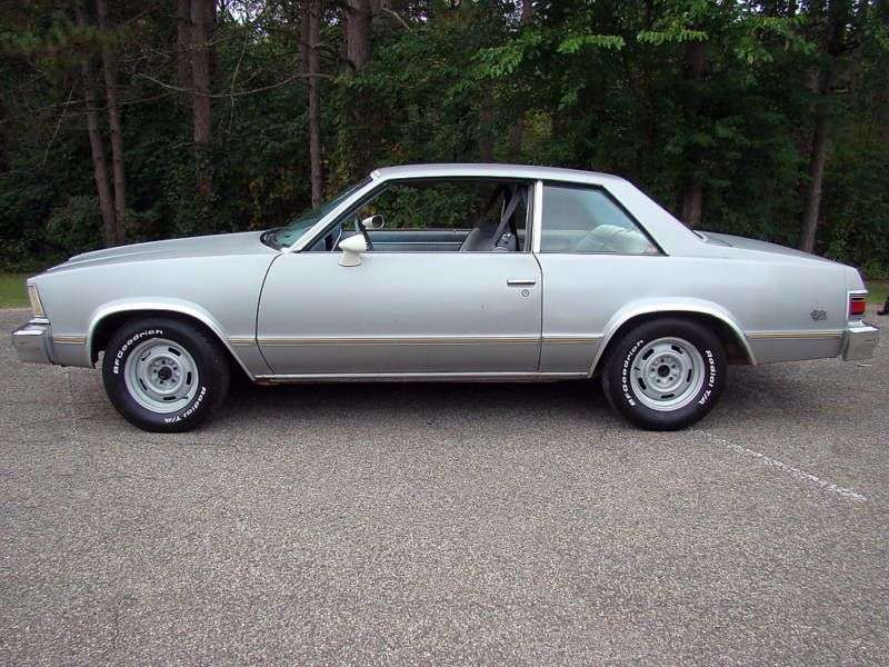 Chevrolet Malibu 2 drzwiowe coupe pierwszej generacji [zmiana stylizacji]. 5,0 AT (1979 1979)