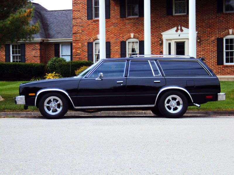 Chevrolet Malibu 1. generacja [4. zmiana stylizacji] Station Wagon station wagon 5.0 AT (1983 1983)