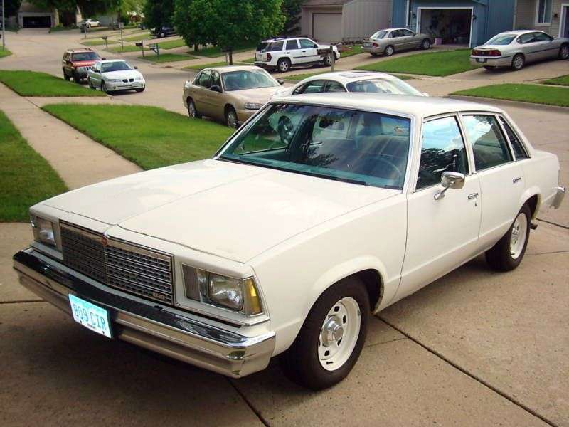 Chevrolet Malibu 1st generation [restyled] 4.4 MT sedan (1979–1979)