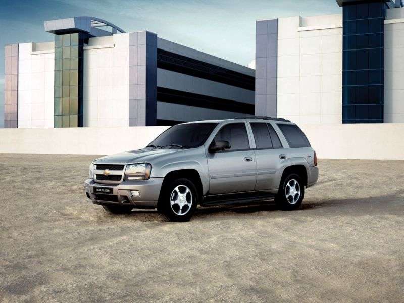 Chevrolet TrailBlazer 5 drzwiowy SUV pierwszej generacji [zmiana stylizacji]. 5.3 AT 4WD (2006 2009)