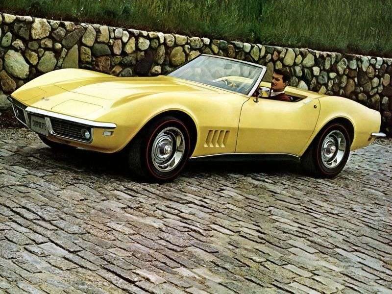 Chevrolet Corvette C3Sting Ray Convertible 7.0 Turbo Hydra Matic (1969–1969)