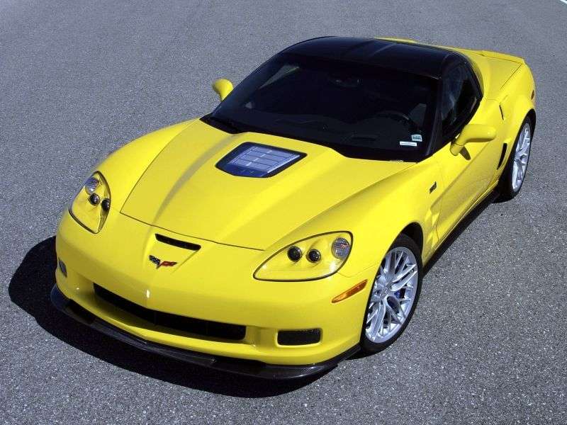 Chevrolet Corvette C6 [zmiana stylizacji] ZR1 targa 2 drzwiowy. 6,2 mln ton (2009 2013)