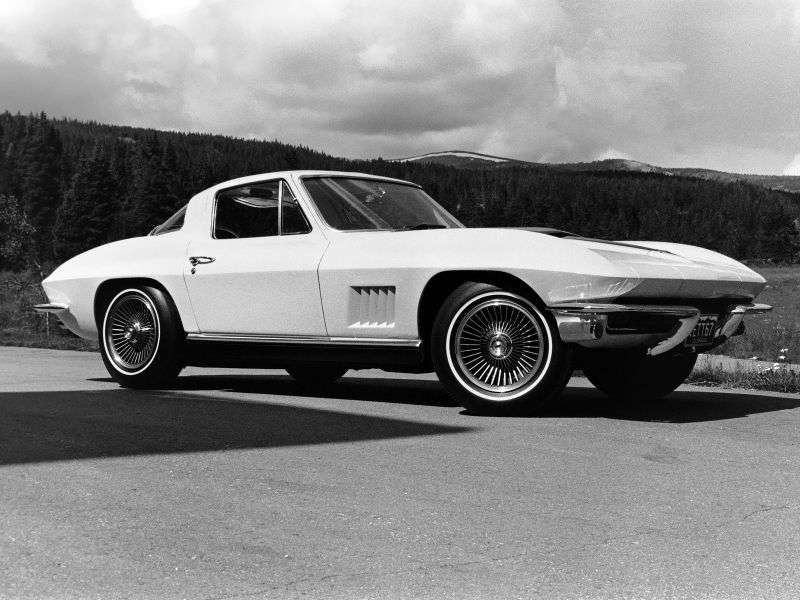 Chevrolet Corvette C2 [czwarta zmiana stylizacji] Sting Ray coupe 7.0 4Syncro Mesh (1967 1967)