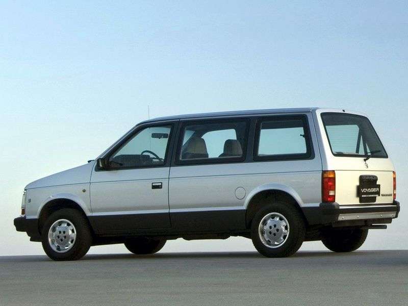 Chrysler Grand Voyager minivan pierwszej generacji 3.3 AT AWD (1988 1990)
